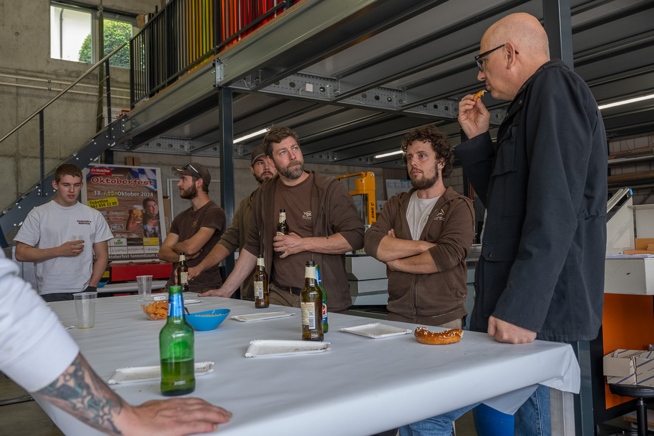 20. «Firobe-Bier bei Eggnauer Productions GmbH